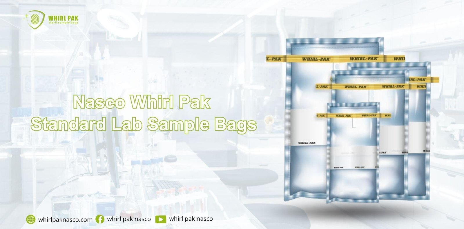 Nasco Whirl Pak Standard Lab Sample Bags